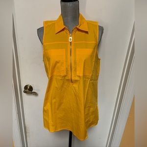 Michael kors ladies dandelion 1/2 zip top size medium